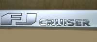 Набор хромированных букв Toyota FJ Cruiser