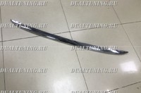 Накладка на низ переднего бампера хром Toyota Prius 30 2012+ ZVW30