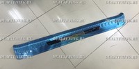 Накладка на задний бампер Toyota Land Cruiser Prado 150 2009-2016 (метал)