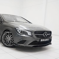 Накладка переднего бампера Brabus для Mercedes CLA C117