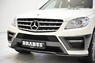 Накладка переднего бампера Brabus для Mercedes ML W166