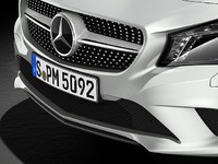 Накладка переднего бампера для Mercedes CLA C117