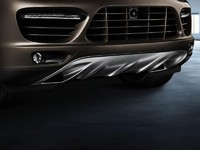 Накладка переднего бампера Porsche Cayenne 958