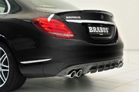 Накладка заднего бампера Brabus для Mercedes C-Class W205