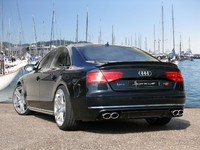 Накладка заднего бампера Hofele для Audi A8 4H