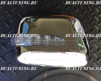 Хром накладки на зеркала Lexus RX300 / Toyota Harrier 1998-2002 (с поворотниками)