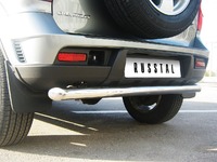 Защита заднего бампера дуга Chevrolet NIVA Bertone (d63)