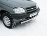 Защита переднего бампера дуга Chevrolet Niva (d76)