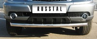 Защита переднего бампера дуга Chevrolet Niva (d76) #2