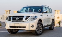 Бампер передний тюнинг Nissan Patrol Y62 2014+ (рестайлинг)