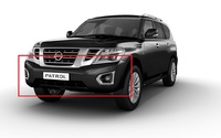 Передний бампер Nissan Patrol Y62 2014-2017 (рестайлинг)