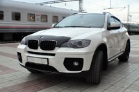 Дефлектор капота - мухобойка BMW X5 E70 2007-2013