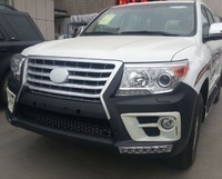 Обвес "Sport Luxury" Toyota Land Cruiser 200 2015 (стиль Lexus LX570)