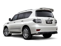 Губа задняя Impul на Nissan Patrol Y62