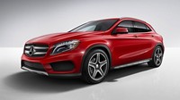 Передний бампер AMG для Mercedes GLA X156
