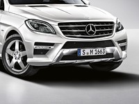 Передний бампер AMG для Mercedes ML W166