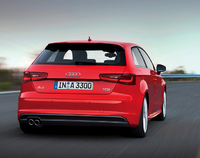 Задний бампер S-Line для Audi A3 8V