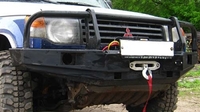 Силовой передний бампер Mitsubishi Pajero 2 серия Трофи