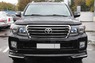 Обвес Toyota Land Cruiser 200 2012-2015 "Urban Sport" цвет белый, черный, серебро (передняя губа)