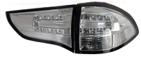 Стопы + вставки тюнинг диодные Mitsubishi Pajero Sport 2008+ "Sonar"