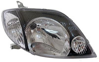 Фары (оптика) Toyota Corolla Fielder 2000-2002 120 (черные)