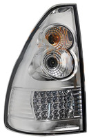 Стопы диодные Toyota Land Cruiser Prado 120 (хром) #2