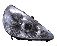 Оптика (фары) Honda Fit 5D 2001-2007 (линза) хром