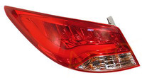 Стопы диодные Hyundai Solaris 2010-2014 красные