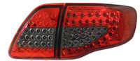 Стопы диодные Toyota Corolla 150 2008-2010 (красные)