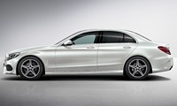Пороги AMG для Mercedes C-Class W205