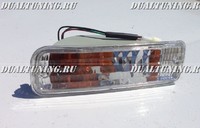 Поворотники в бампер Toyota Hilux Surf 185 хрусталь