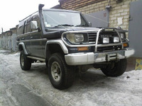 Фендера - расширители колесных арок Toyota Land Cruiser Prado 78