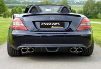 Диффузор заднего бампера Piecha Design для Mercedes SLK R171 до 04/08 #2
