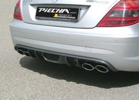 Диффузор заднего бампера Piecha Design для Mercedes SLK R171