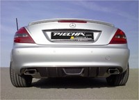 Диффузор заднего бампера Piecha Design для Mercedes SLK R171 с 05/08