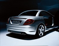 Глушители AMG для Mercedes SLK280 и SLK350 R171