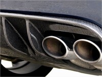 Карбоновый диффузор Piecha Design для Mercedes SLK R171 с 05/08