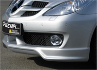 Накладка переднего бампера (губа) Piecha Design для Mercedes SLK R171 с 05/08