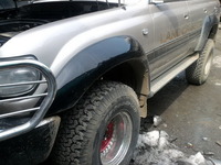 Фендера - расширители колесных арок Toyota Land Cruiser 80