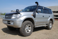 Усиленный шноркель Lldpe Toyota Land Cruiser Prado 95 (дизель) 