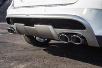 Раздвоенный глушитель Carlsson для Mercedes GLA X156