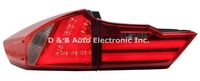 Стопы тюнинг Honda City 2014-2016 стиль Lexus #2