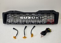 Решетка радиатора тюнинг LED с огнями Suzuki Jimny 1998-2018 JB23 JB43