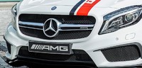 Решетка радиатора в стиле A45 AMG для Mercedes A-Class W176
