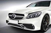 Решетка радиатора C63 AMG для Mercedes W205