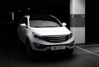 Решетка радиатора «Fluxion Bliss Sport» на Kia Sportage  R