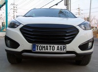 Решетка радиатора «Tomato» Черный Матовый на Hyundai IX35