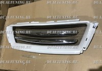 Решетка радиатора JAOS Land Cruiser Prado 150 2014 белая с лезвиями