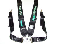 Спортивные ремни безопасности Takata 3" 4 точки черные