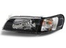 Фары (оптика) Toyota Corolla 100 1997-2002 (черный хрусталь)